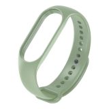 Ремінець на браслет фітнес Xiaomi mi band 5/6/7 Хакі світлий
