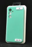 Чехол Samsung A54(5G) Silicon Original FULL №9 Azure (4you)