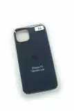 Чохол iPhone 13 Silicon Case original FULL №54 steel blue (4you)