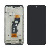LCD TECNO Spark 30C (KL5n) із чорним тачскрином + корпусна рамка (М)