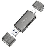 Card Reader HOCO HB39 (Type-C) Grey