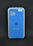 Чехол iPhone 12Pro Silicon Case original FULL Camera №3 iris (4you) "Акционная цена"