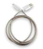 Usb-cable Micro USB 4you Bagmati ( 2000mah, метал, сталевий ) 