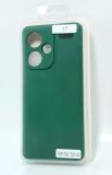 Чехол Xiaomi Redmi Note 13ProPlus Silicon Original FULL №17 Dark green (4you) "Акционная цена"