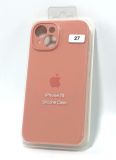 Чохол iPhone 15 Silicon Case original FULL Camera №27 peach (4you) 