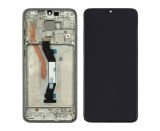 LCD Xiaomi Redmi Note 8Pro с черным тачскрином + серебристая корпусная рамка (M) 