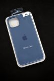 Чехол iPhone 12ProMax Silicon Case original FULL №49 Blue grey (4you)