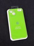 Чохол iPhone 11 Silicon Case original FULL Camera № 31 lime green ( 4you )