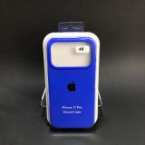 Чехол iPhone 17Pro Silicon Case original FULL №48 indigo (4you)