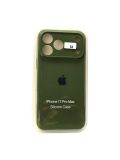 Чехол iPhone 17ProMax Silicon Case original FULL Camera №64 olive green (4you)