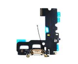 Шлейф iPhone 7 на зарядку + микрофон + head white (M)