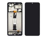 LCD Xiaomi Redmi 12C чорним тачскрином + корпусна рамка (М) 
