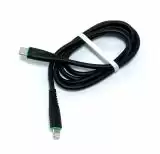 Cable Type-C/Lightning 4you Elbe PD 20W (silicon) Black (від10шт - 10%)