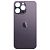 Заднє скло корпусу iPhone 14 Pro Max (big hole) Deep Purple (Х) 8000842Pu