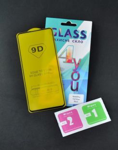 Захисне скло Samsung A14(4G) Full Glue 2.5D (0.3mm) Black 4you