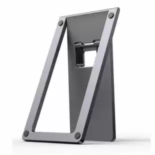 Тримач для смартфона Baseus Foldable Metal Desktop Holder (настільний) Grey LUKP000013
