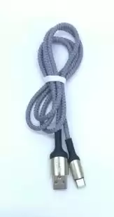 Usb-cable Type-C 4you Humber ( 3A, тканина, білий ) НОВИНКА!!! 
