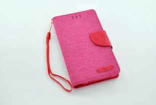 Чехол-книжка 4you Canvas 4"- 4,4" pink универсальная ТОП Продаж! "Акционная цена"