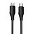 Cable Type-C/Type-C HOCO X124 60W 1m (круглий) Black