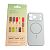 Чехол iPhone 17ProMax/18ProMax Silicon BEATS with MagSafe №1 light blue