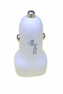 АЗП 4you B3 ( PD20W + QC3 18W, Fast Charger, 2 USB, 3.6-12V ) white - НОВИНКА!