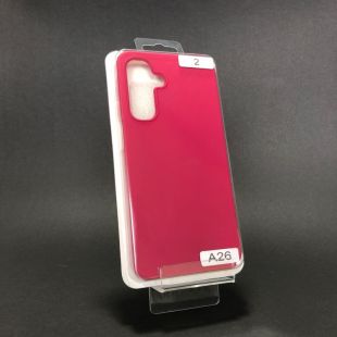 Чохол Samsung A26 Silicon Original FULL №2 Rose red (4you)