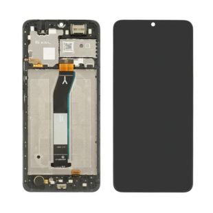 LCD Xiaomi Redmi A3 із чорним тачскрином + корпусна рамка Service Pack (M)