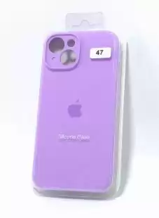 Чохол iPhone 15Plus Silicon Case original FULL Camera №47 Lilac (4you)
