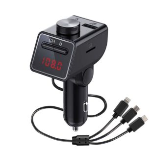 FM модулятор Q18S Black