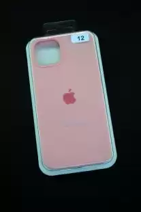 Чохол iPhone 15ProMax Silicon Case original FULL №12 salmon pink (4you)