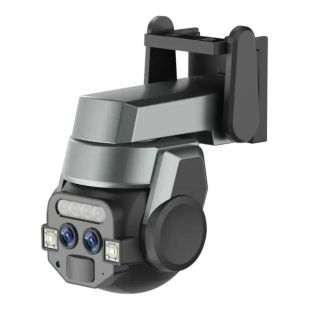 IP-камера Q812 4MP уличная с подсветкой Black