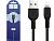 Usb-cable iPhone 5 HOCO X20 Flash 2m (круглий) Black