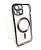 Чохол iPhone 16ProMax Silicon Case Shining Full Camera with MagSafe Black
