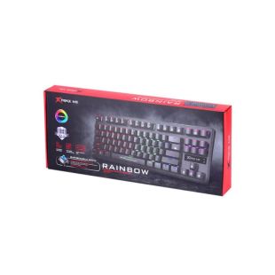 Клавіатура провідна XTRIKE ME GK-979 TKL (USB, з підсвічуванням) Black