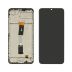 LCD Xiaomi Redmi 10C/Poco C40 із чорним тачскрином + корпусна рамка Service Pack (М)