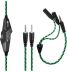 Наушники Gemix X-350 (микрофон, мониторы) Black/green
