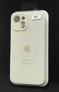 Чохол iPhone 14 Silicon Case original FULL Camera № 11 antique white ( 4you )