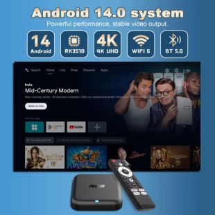 Smart TV R69 2/32GB (RK3518, Android 14.0, 4Core 64bit, 2.4G+5G+BT3, VF)