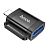 Переходник HOCO UA31A OTG Lightning - USB Black