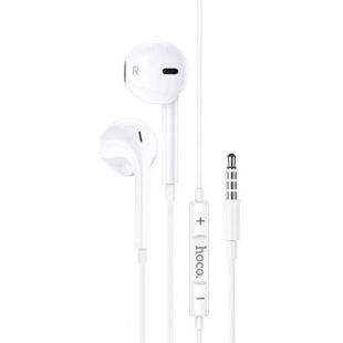 Гарнітура HOCO M101 (мікрофон,круглий шнур) White