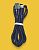 Usb-cable iPhone 5 4you Rido Fast Charge (2.1A, круглый, ткань, черный, 1.5М)