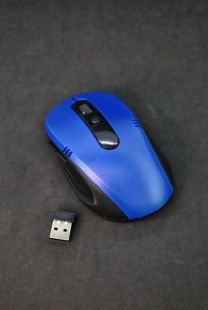 Мышь беспроводная 3000 Black/blue