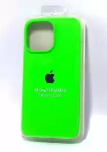 Чохол iPhone 14ProMax Silicon Case original FULL №71 party green (4you)