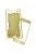 Защитное стекло iPhone 6 COLORFUL Gold (2pcs) гравировка LVl "Акционная цена"