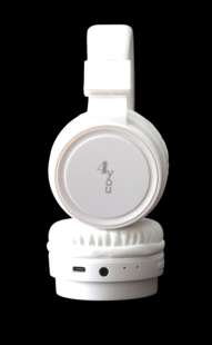 Bluetooth-гарнитура 4you CAPELLA White (Мониторы, Bluetooth v5.1, Type C) (от 5шт - 5%)