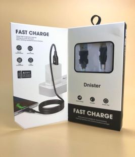Usb-cable Micro USB 4you Dnister white (2.4A, Silicon Perfect) Нова упаковка! 
