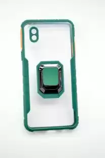 Чохол Samsung A32 5G Silicon Protect Dark green