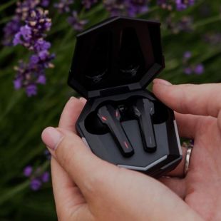 Bluetooth-гарнітура 4you CRUX black (Game Design, BT 5.1, Гар12мес, РРЦ-909г) - СМАЧНА ЦІНА!