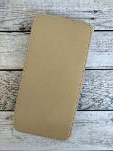 Книжка "Status Case" Nokia 230 (flip) вертикальная бежевая "Акционная цена"