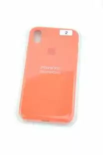 Чохол iPhone XR Silicon Case original FULL №2 persimmon (4you)